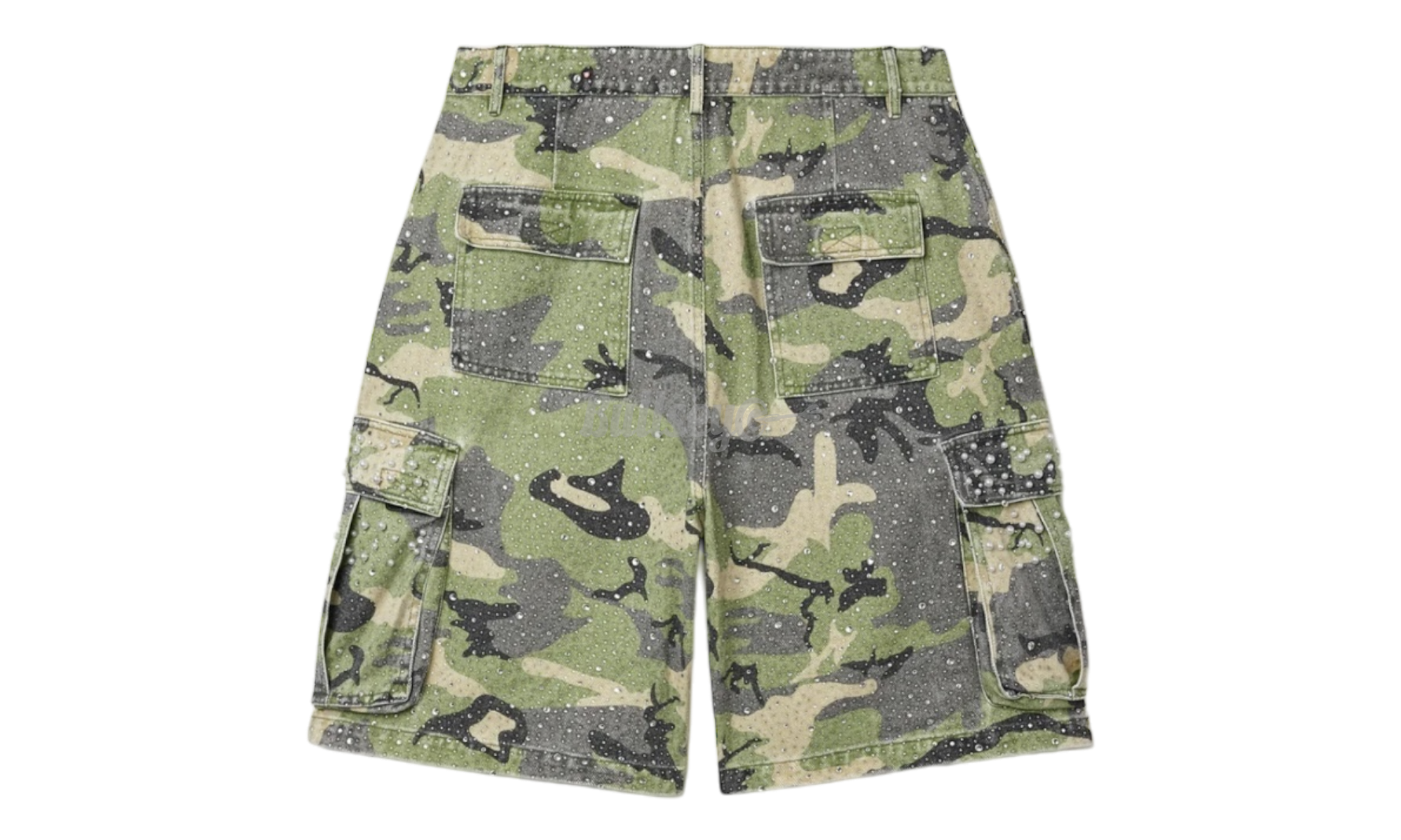 Vale Forever Soulja Camo Jean Shorts