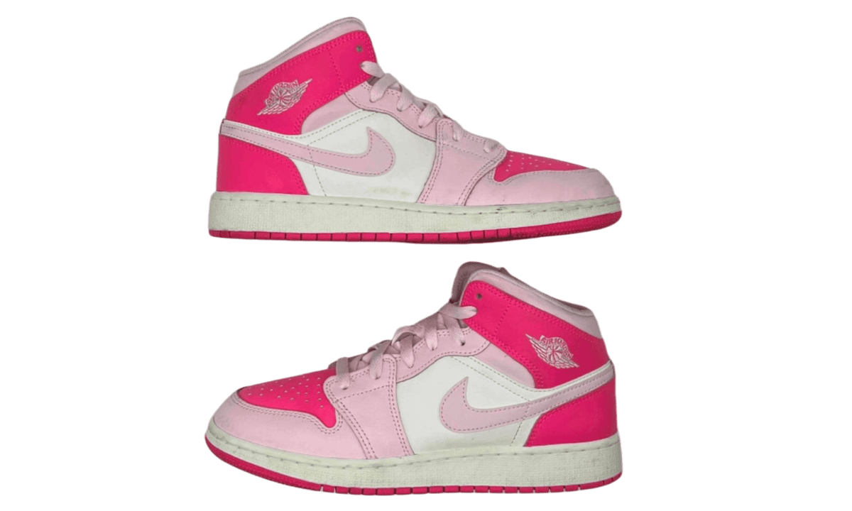 Jordan 1 Mid Fierce Pink (GS) (PreOwned) (No Box)