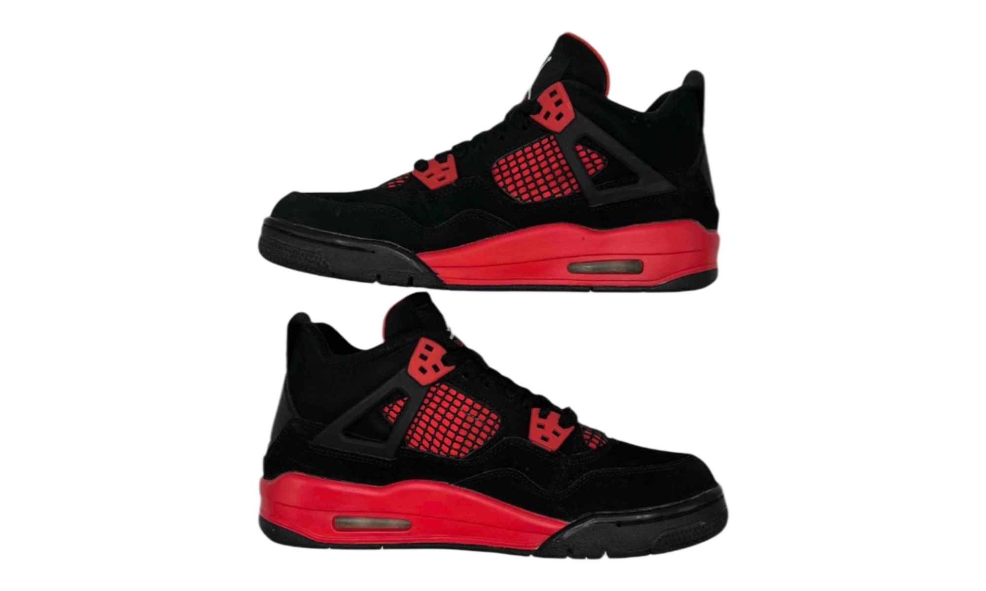 Air Jordan 4 Retro "Red Thunder" GS (PreOwned) (No Box)