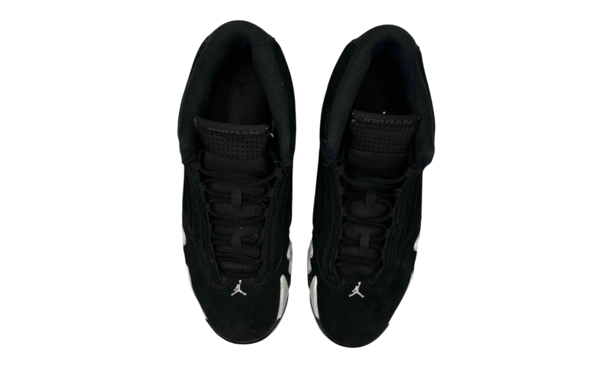 Jordan 14 Retro Black White (PreOwned) (No Box)