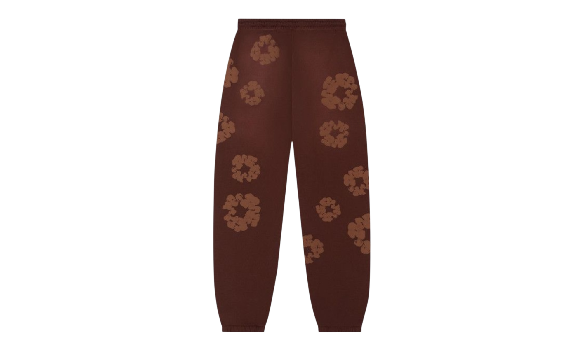 Denim Tears Mono Cotton Wreath Brown Sweatpants