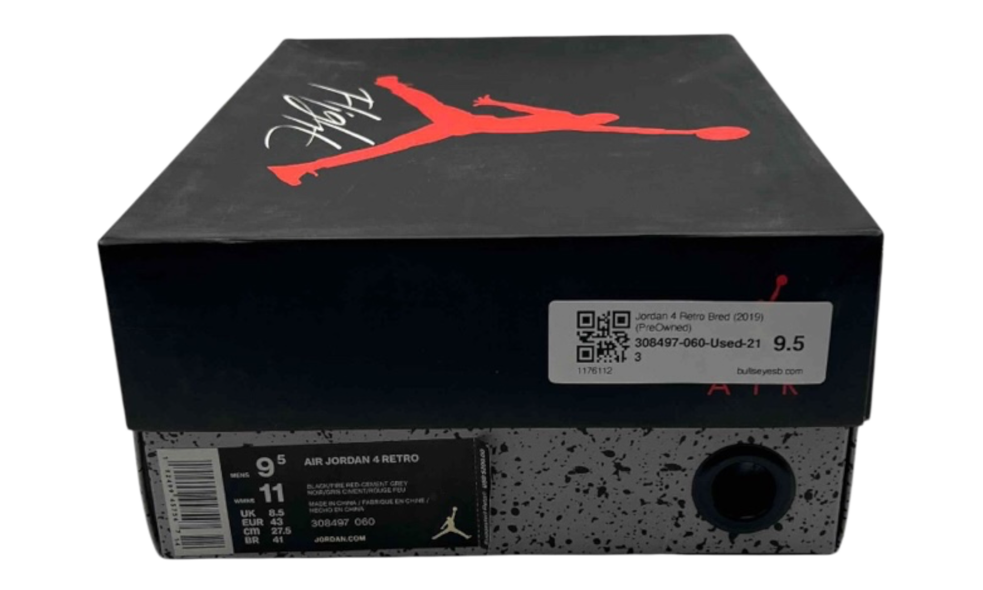 Jordan 4 Retro Bred (2019) (PreOwned)