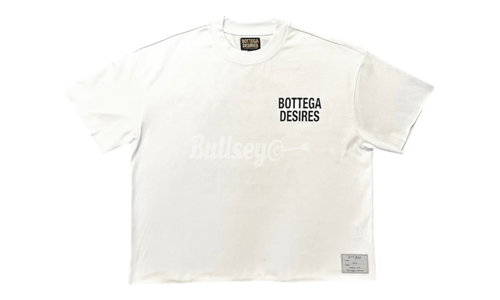 Bottega Desires Fuck Em White T-Shirt