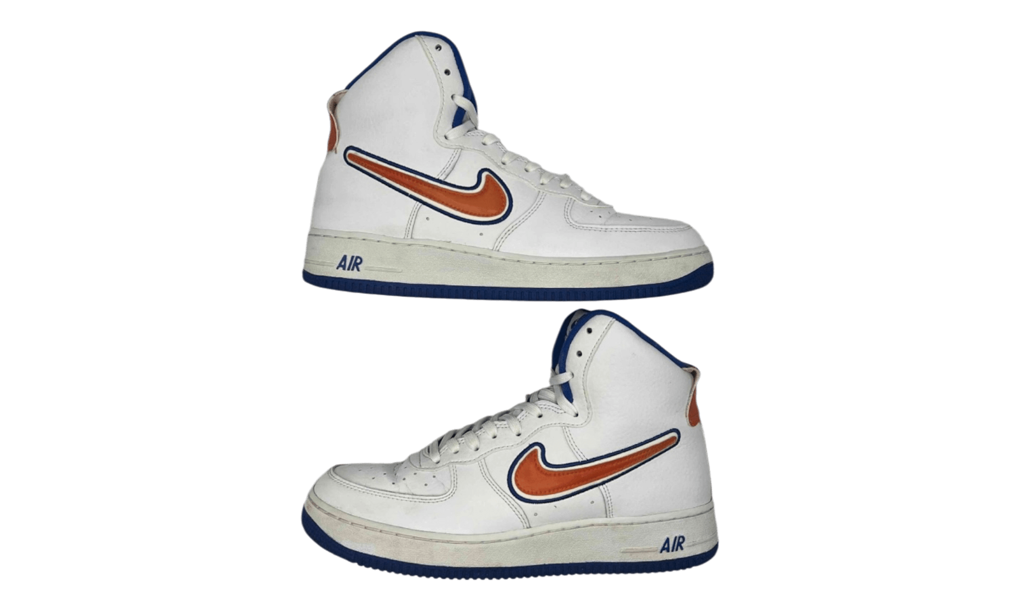 Nike Air Force 1 High Sport NBA White Team Orange Game Royal (PreOwned) (No Box)