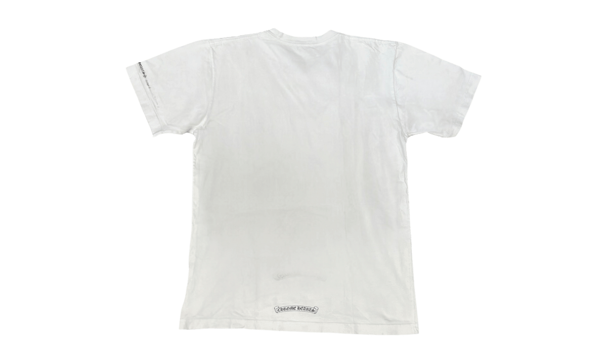 Chrome Hearts White Neck Letter T-Shirt (Preowned)