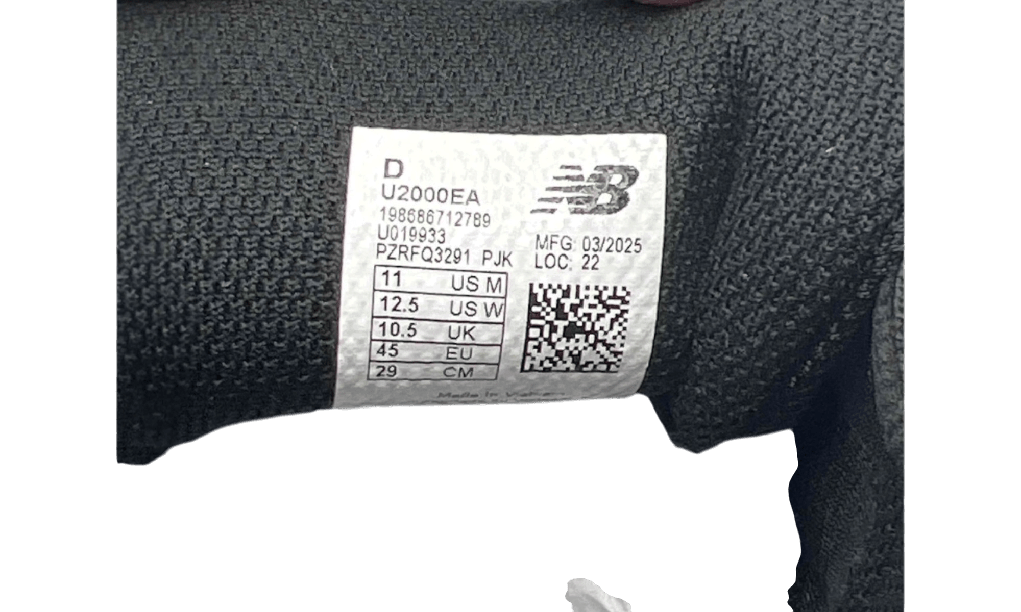 New Balance Abzorb 2000 Black Grey (preowned)