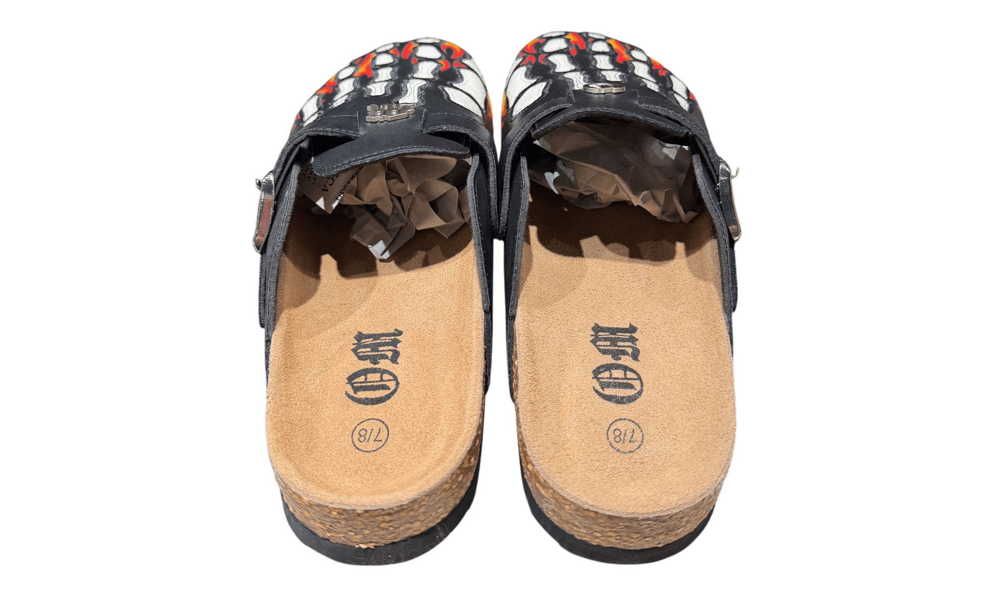 Octavious Marks Beaux OS Enflames Black Clogs