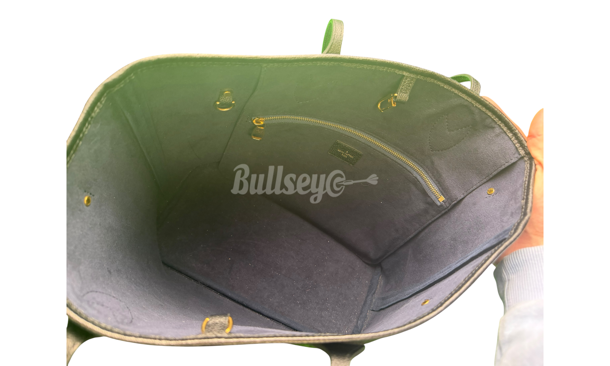 Louis Vuitton Empreinte Monogram Giant Neverfull MM Black Purse