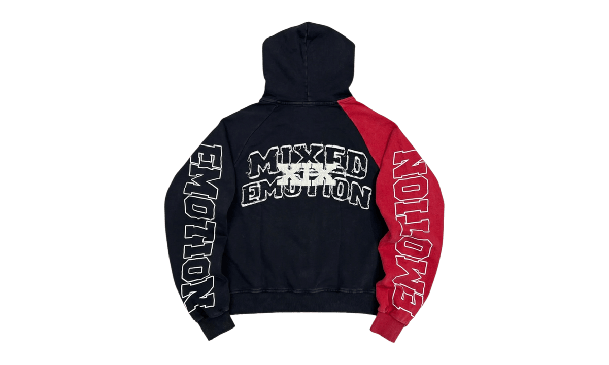 Mixed Emotion "Split Decision" Red Hoodie