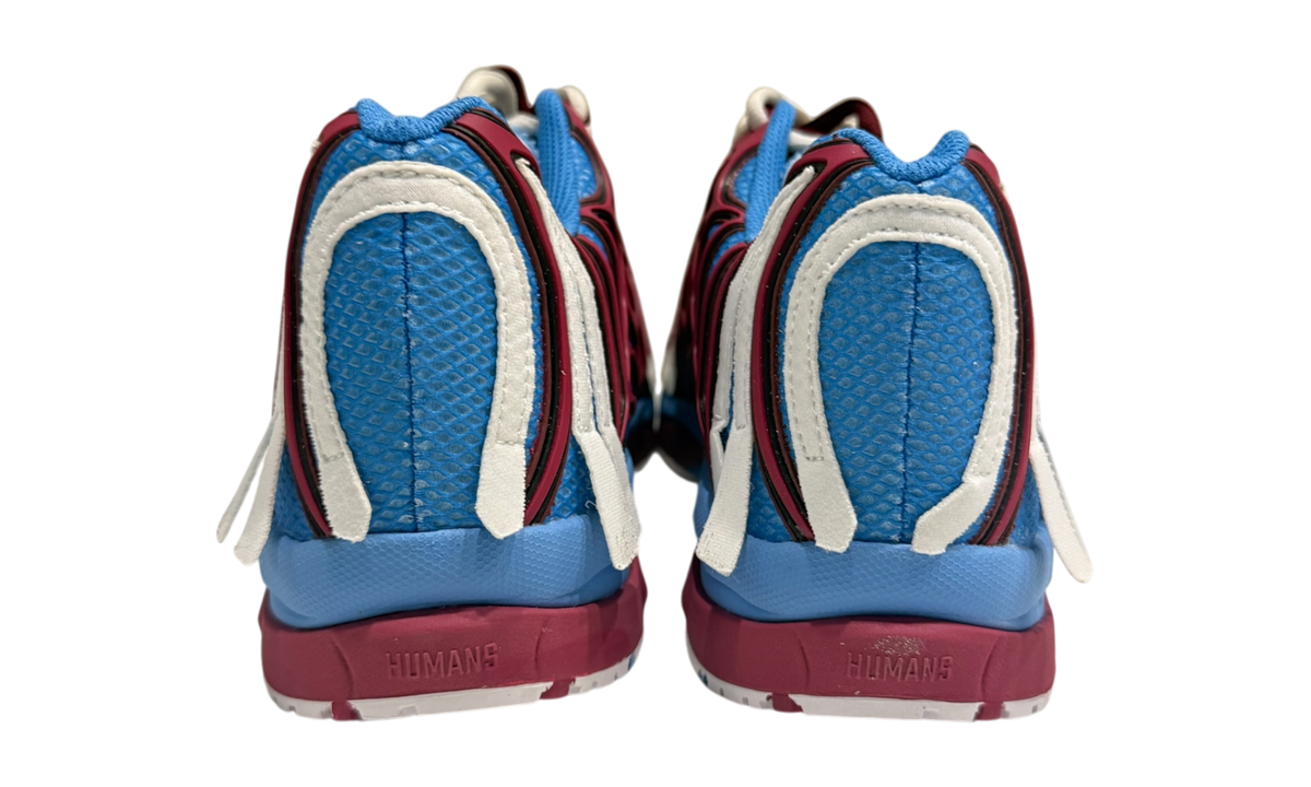 Humans at War Lepidoptera Web Blue/Maroon Runner