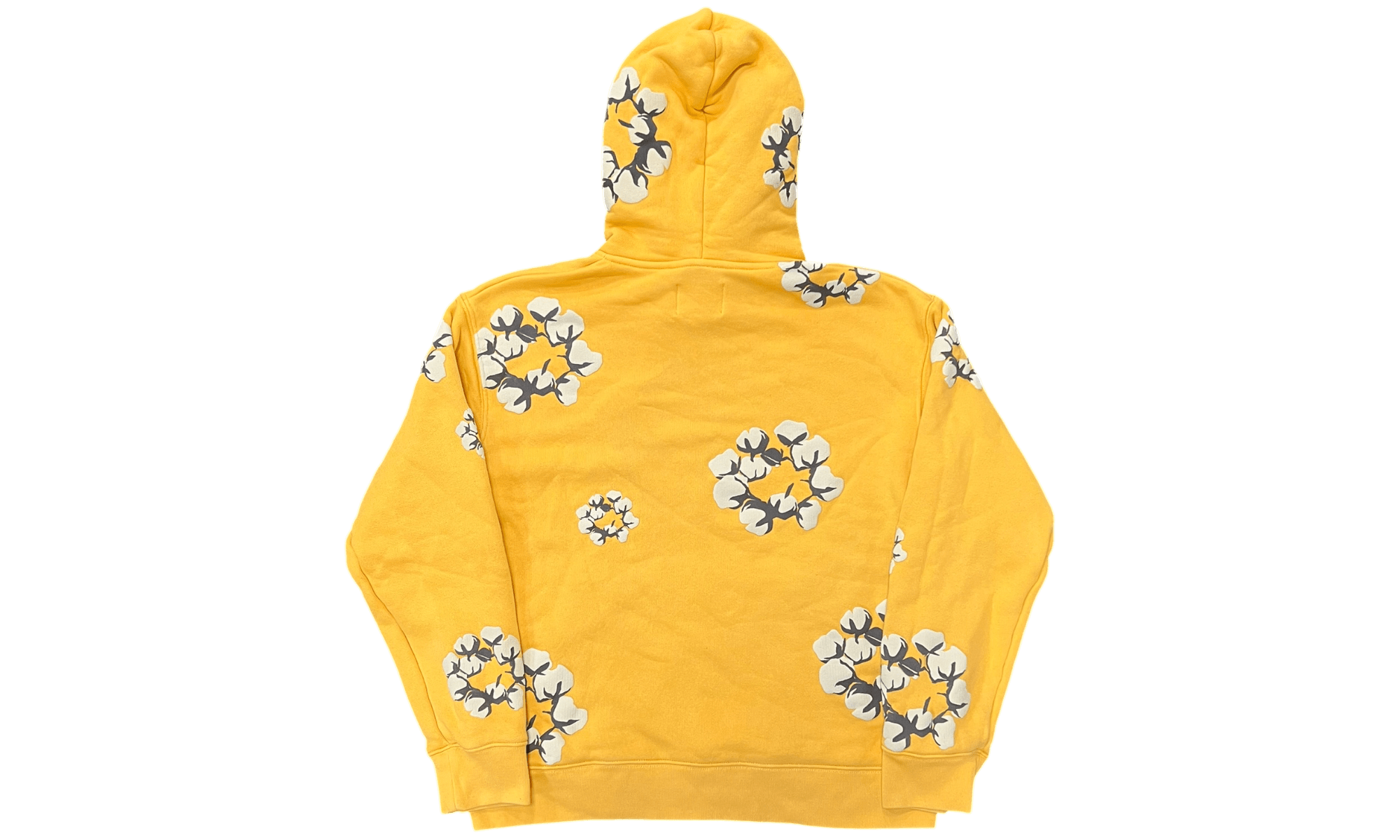 Denim Tears x CPFM Cactus Tears Wreath Hoodie Yellow (PreOwned)