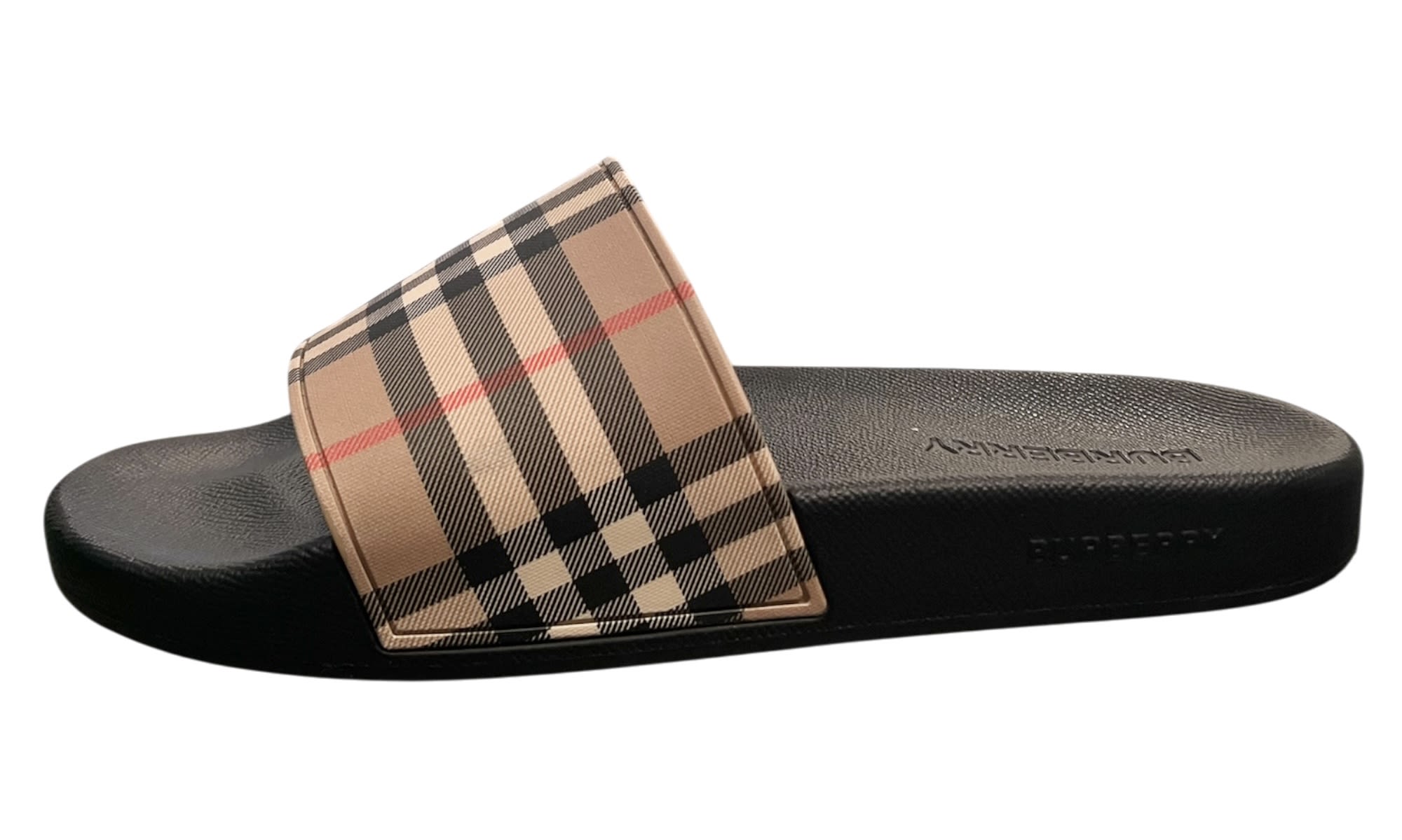 Burberry Vintage Check Slides Archive Beige (Preowned)