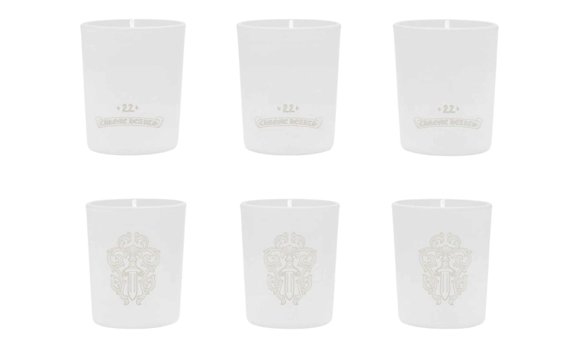 Chrome Hearts Vine Dagger Candle Set