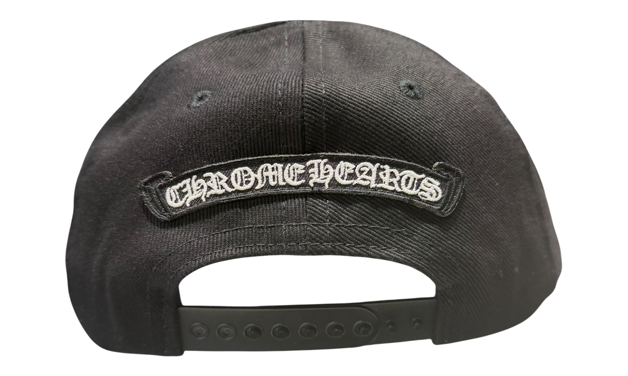 Chrome Hearts Fleur Snapback Trucket Hat Black