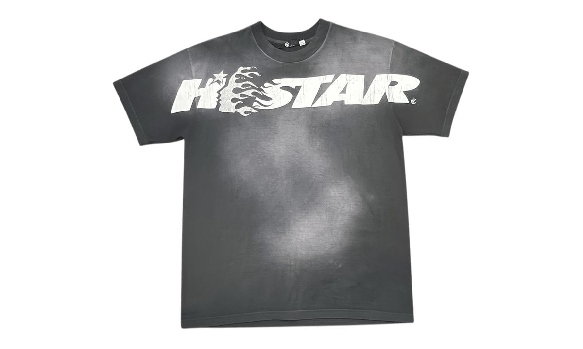 Hellstar Cartoon Logo Glitter Logo T-shirt Black (PreOwned)