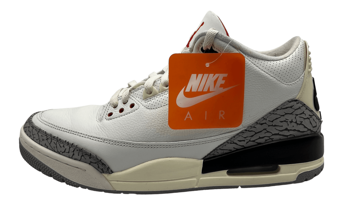 Air Jordan 3 Retro "White Cement Reimagined" (PreOwned) (No Box)