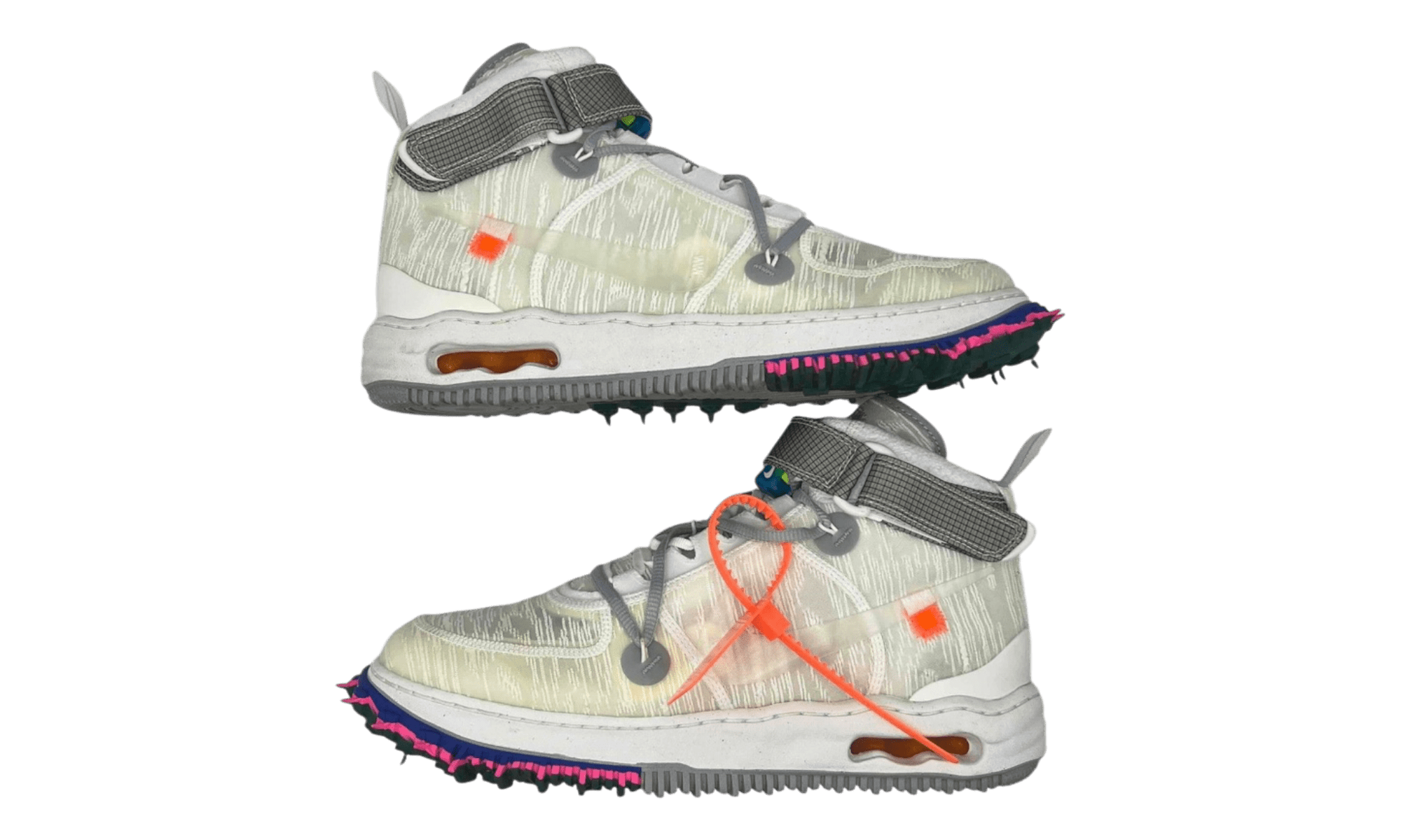Nike Air Force 1 Mid Off-White White (PreOwned)