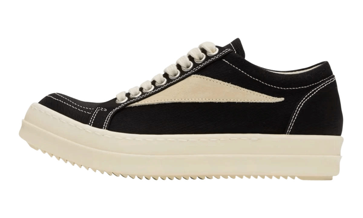 Rick Owens DRKSHDW Vintage Low Black/Milk Sneakers
