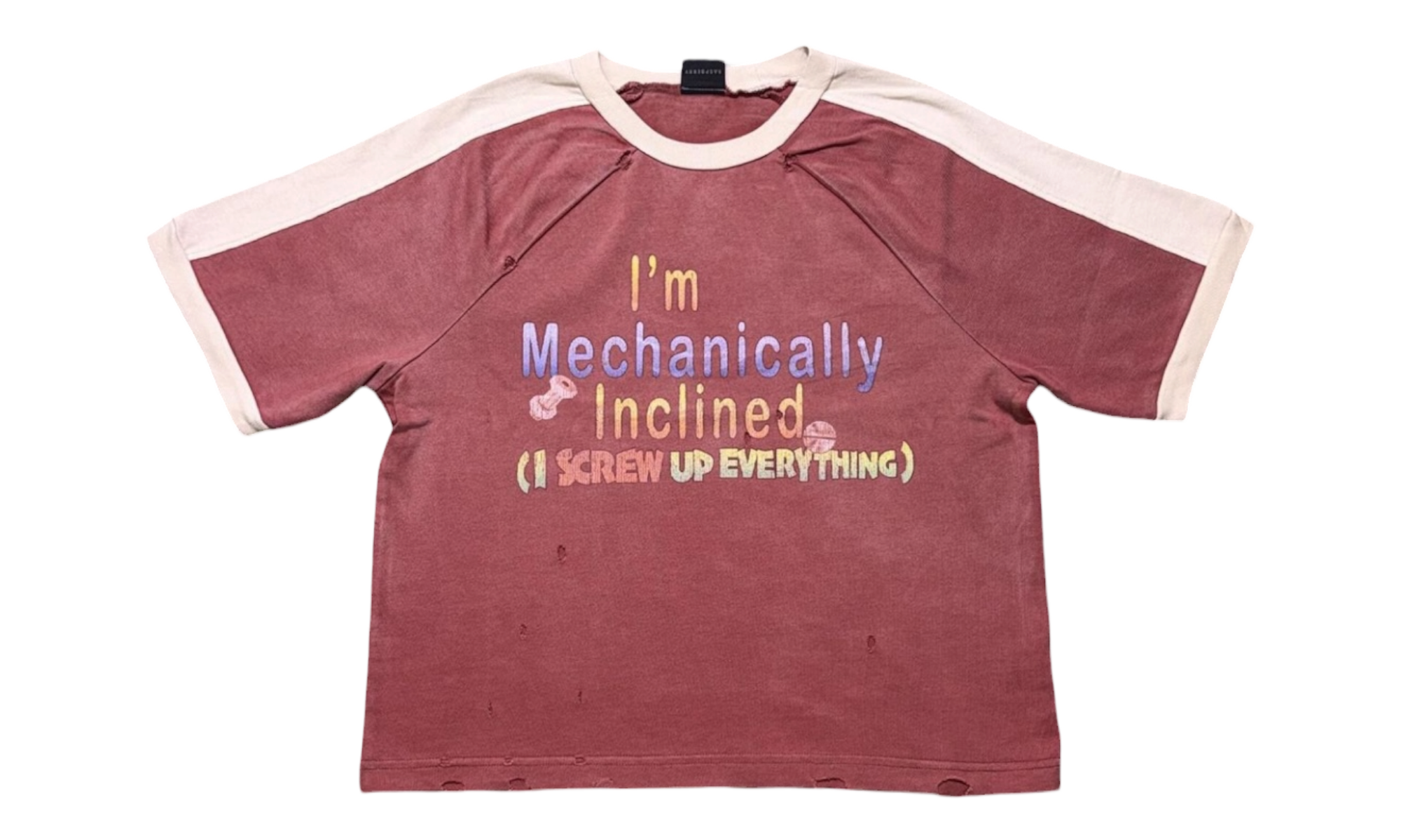 GV Gallery Raspberry Hills X Greedy Unit Mechanic Red T-Shirt