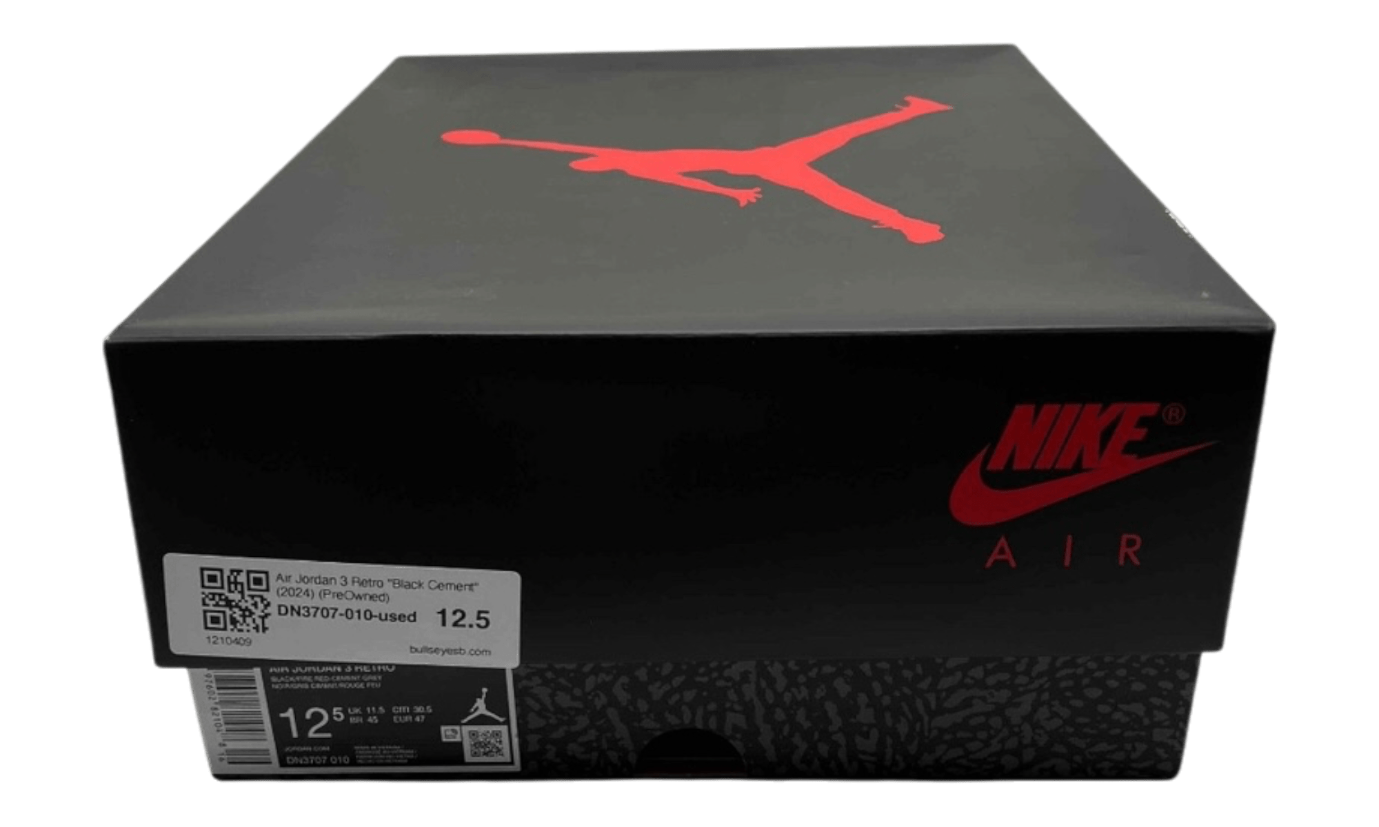Air Jordan 3 Retro "Black Cement" (2024) (PreOwned)