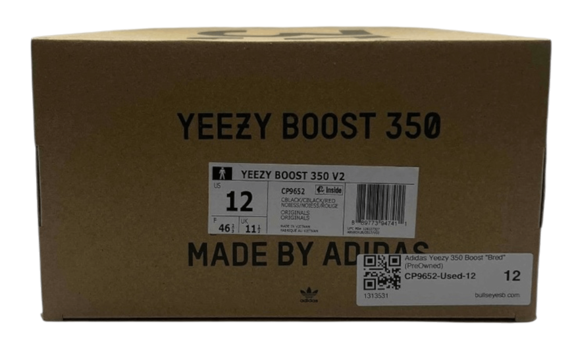 Adidas Yeezy 350 Boost "Bred" (PreOwned)