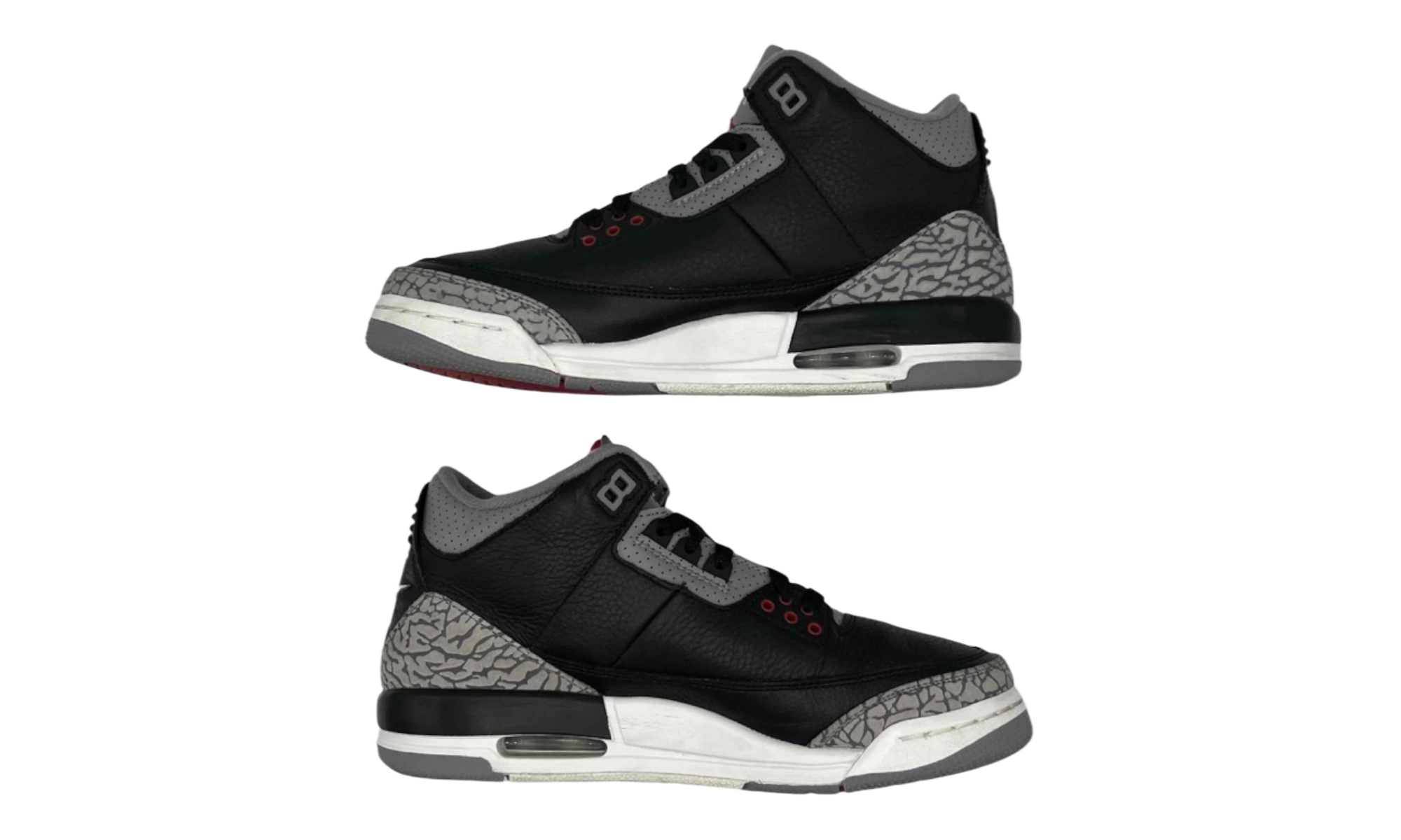 Air Jordan 3 Retro "Black Cement" GS (2024) (Preowned)