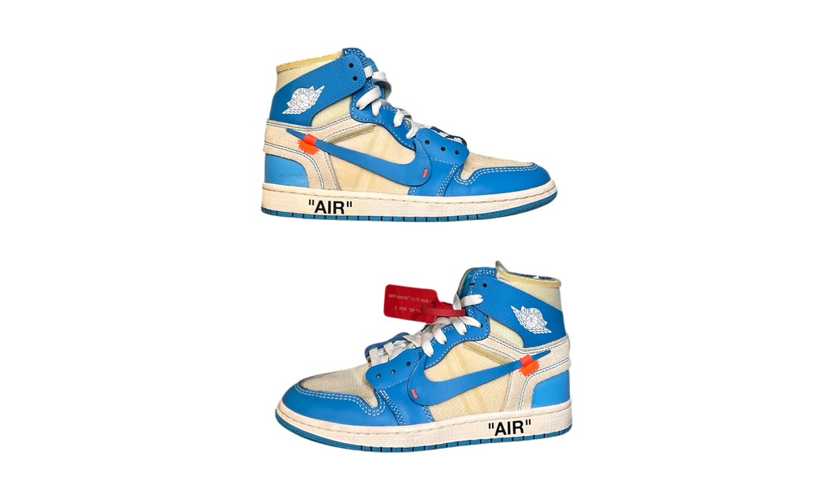 Nike Air Jordan 1 Retro High "University Blue" Off-White (PreOwned)