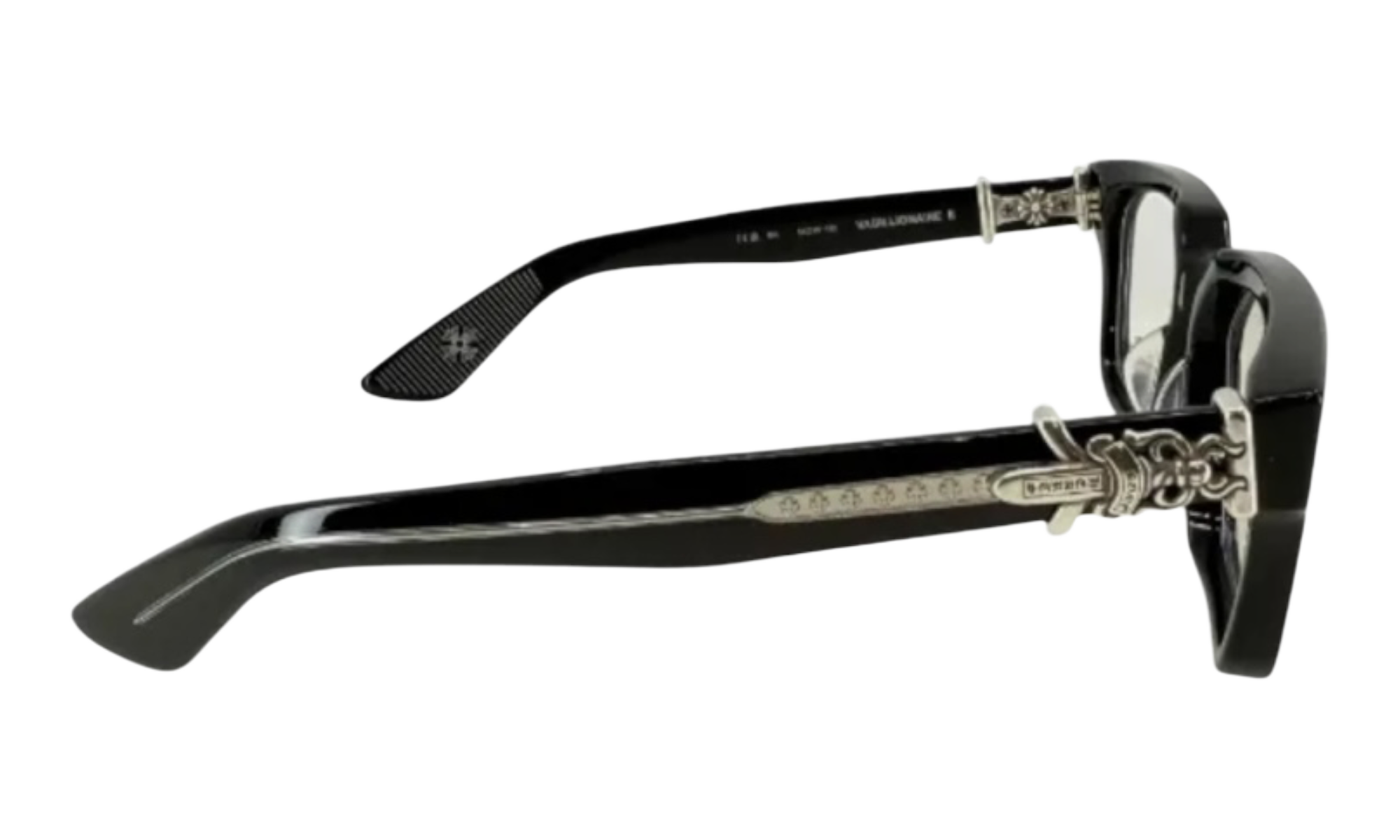 Chrome Hearts VAGILLIONAIRE II Black Eyeglasses