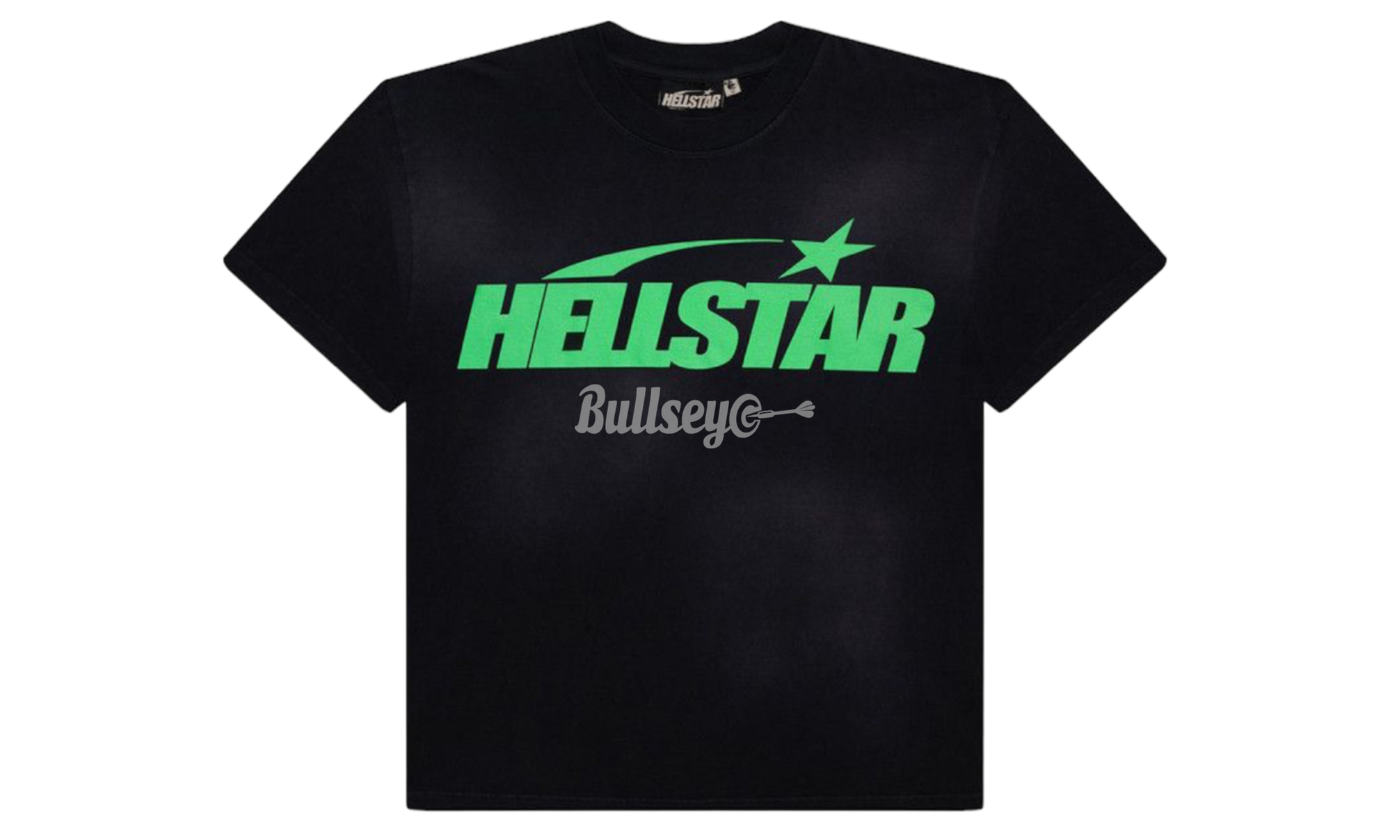 Hellstar Classic T-Shirt (Regular Logo) Black/Green