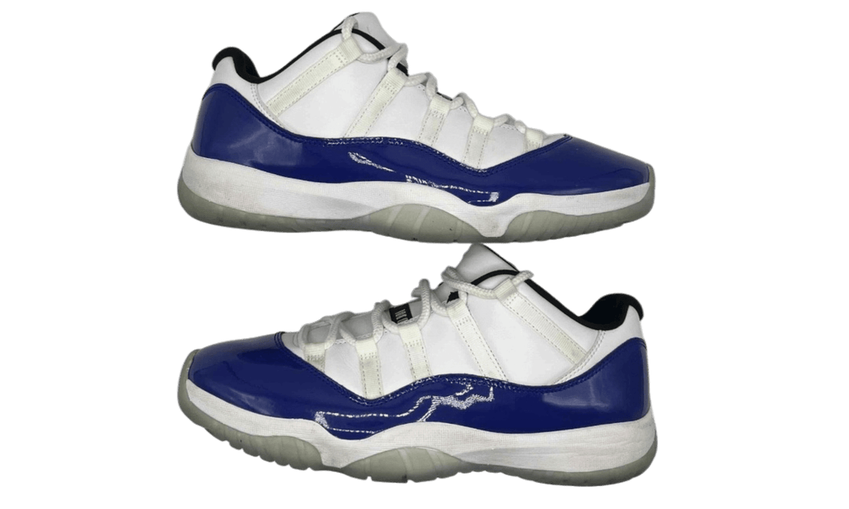 Jordan 11 Retro Low White Concord (Women's) (PreOwned)