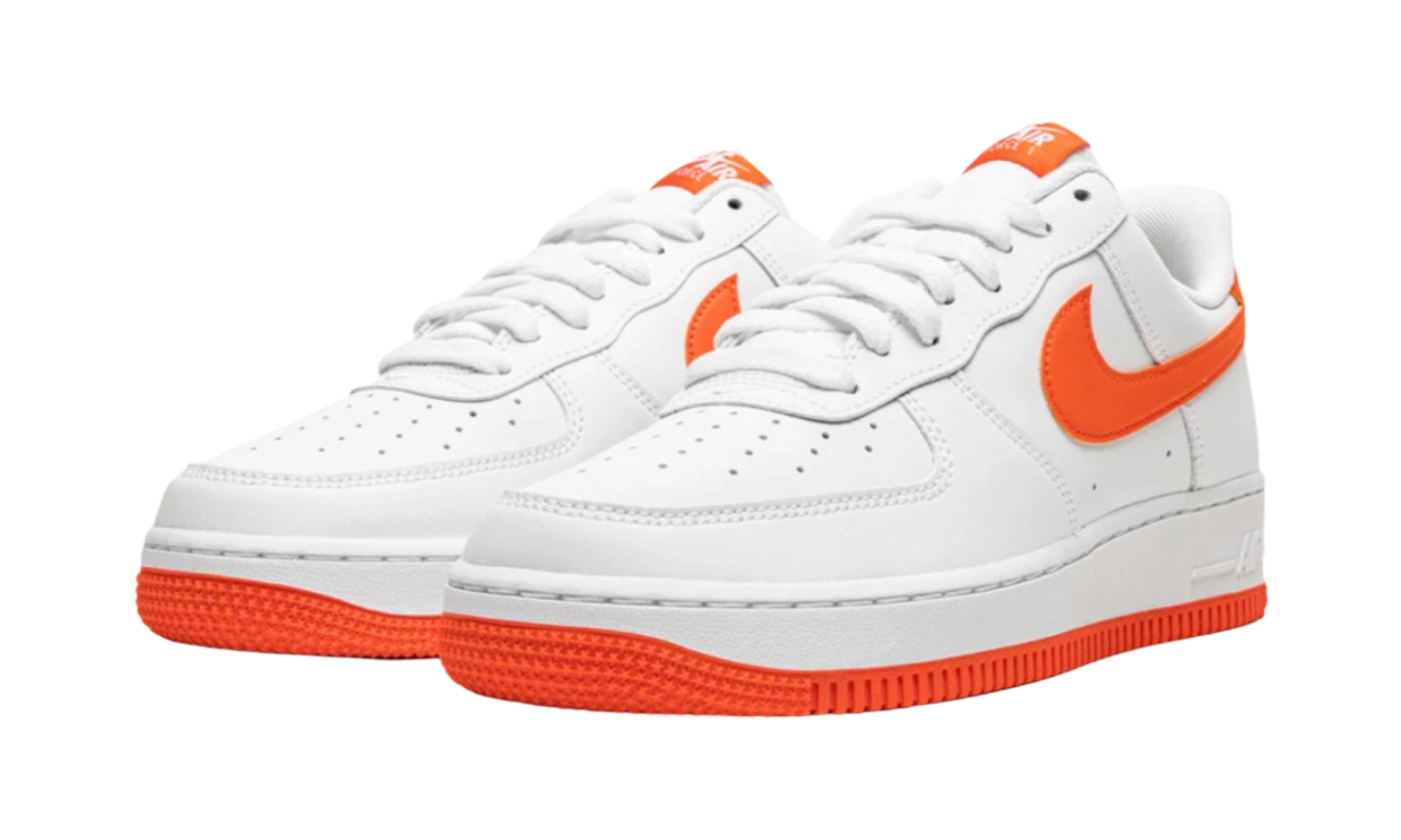 Nike Air Force 1 Low White Orange (2021)