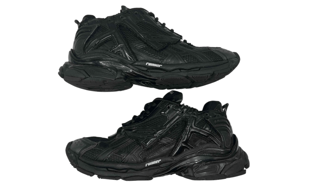 Balenciaga Runner Sneaker Triple Black (PreOwned) (No Box)
