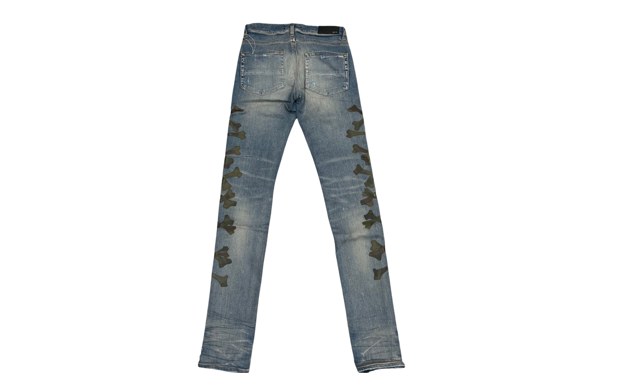AMIRI Clay Indigo Camo Bone Jeans