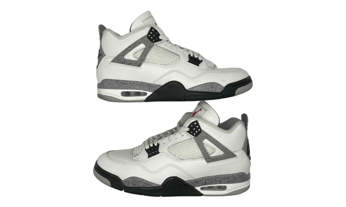 Jordan 4 Retro White Cement (2025) (PreOwned) (No Box)