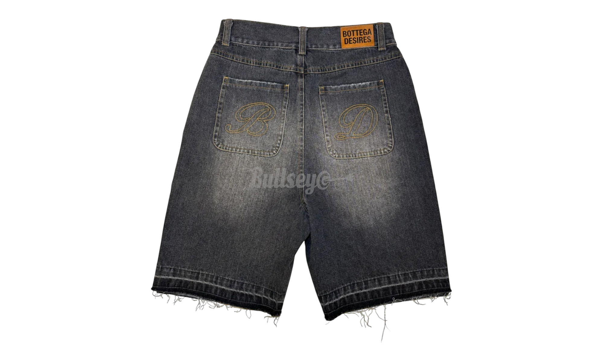 Bottega Desires Denim Black Shorts