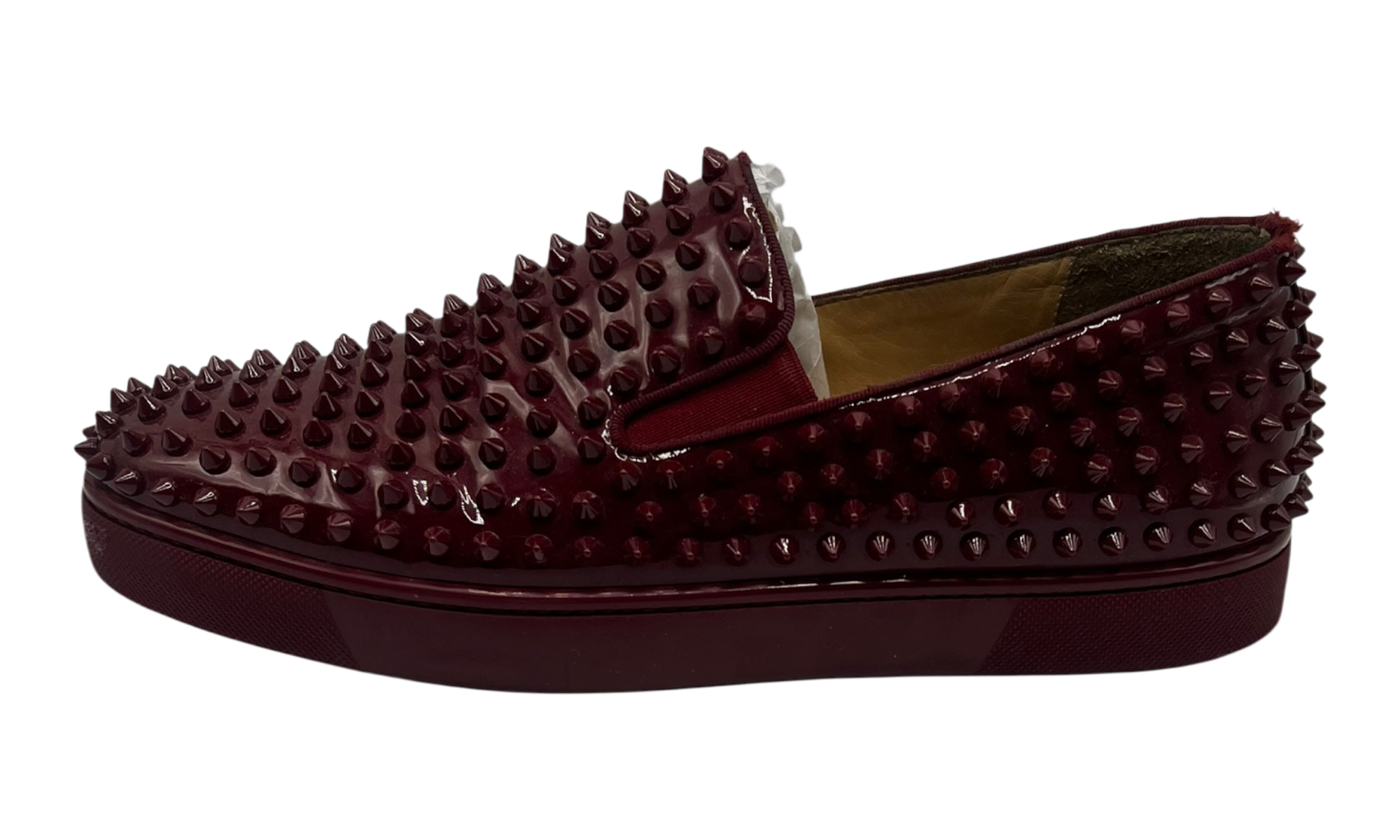 Christian Louboutin Roller Boat Red Slip-On (PreOwned)