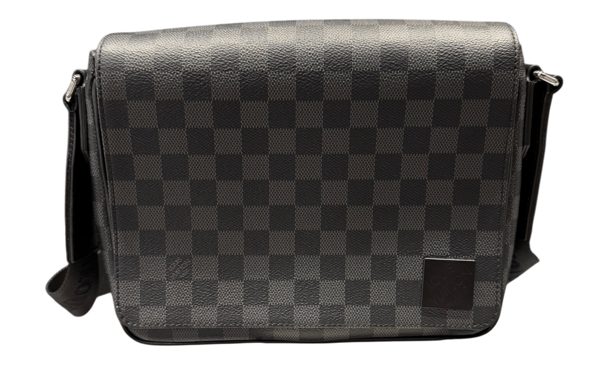 Louis Vuitton District Cloth Bag (Preowned)
