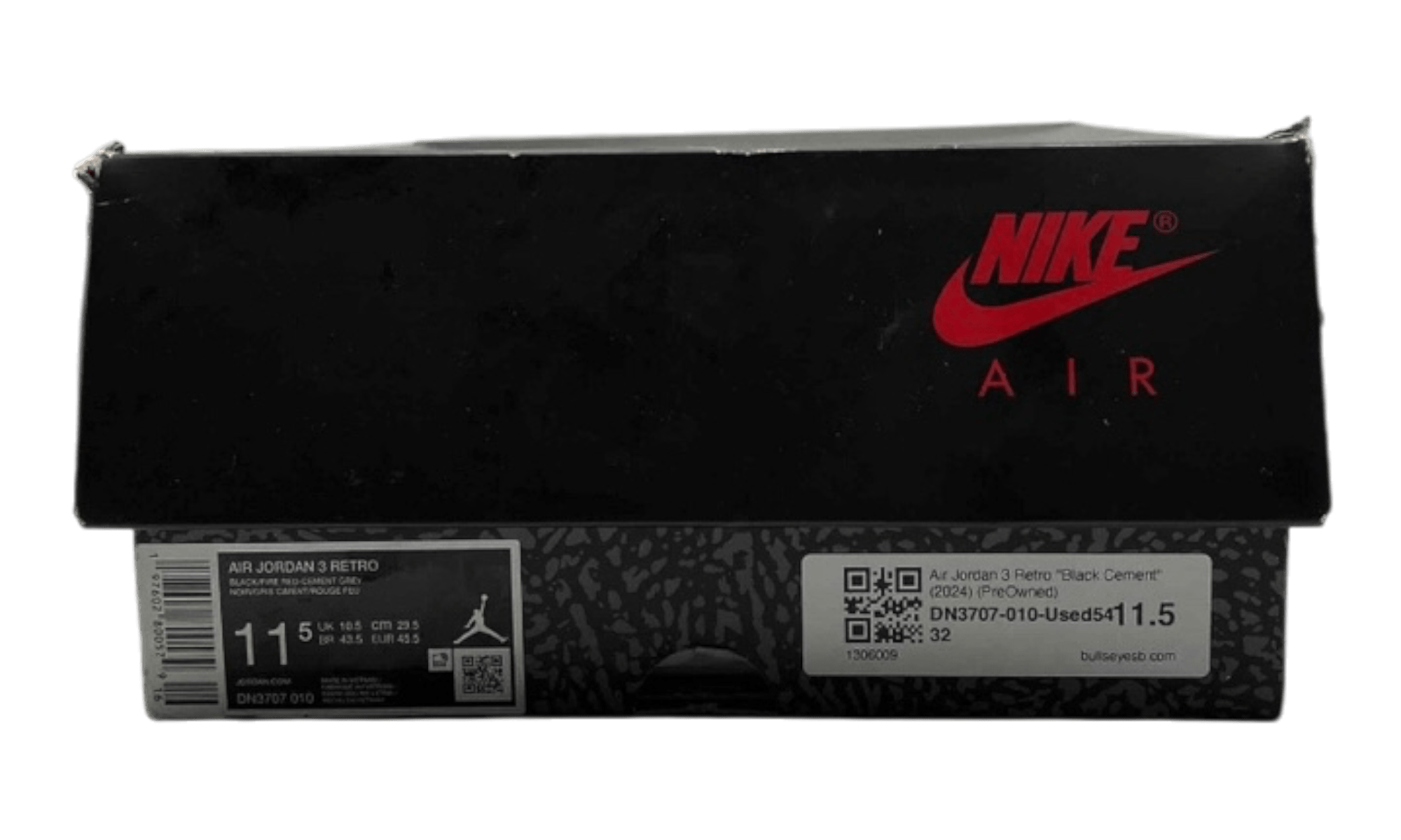 Air Jordan 3 Retro "Black Cement" (2024) (PreOwned)