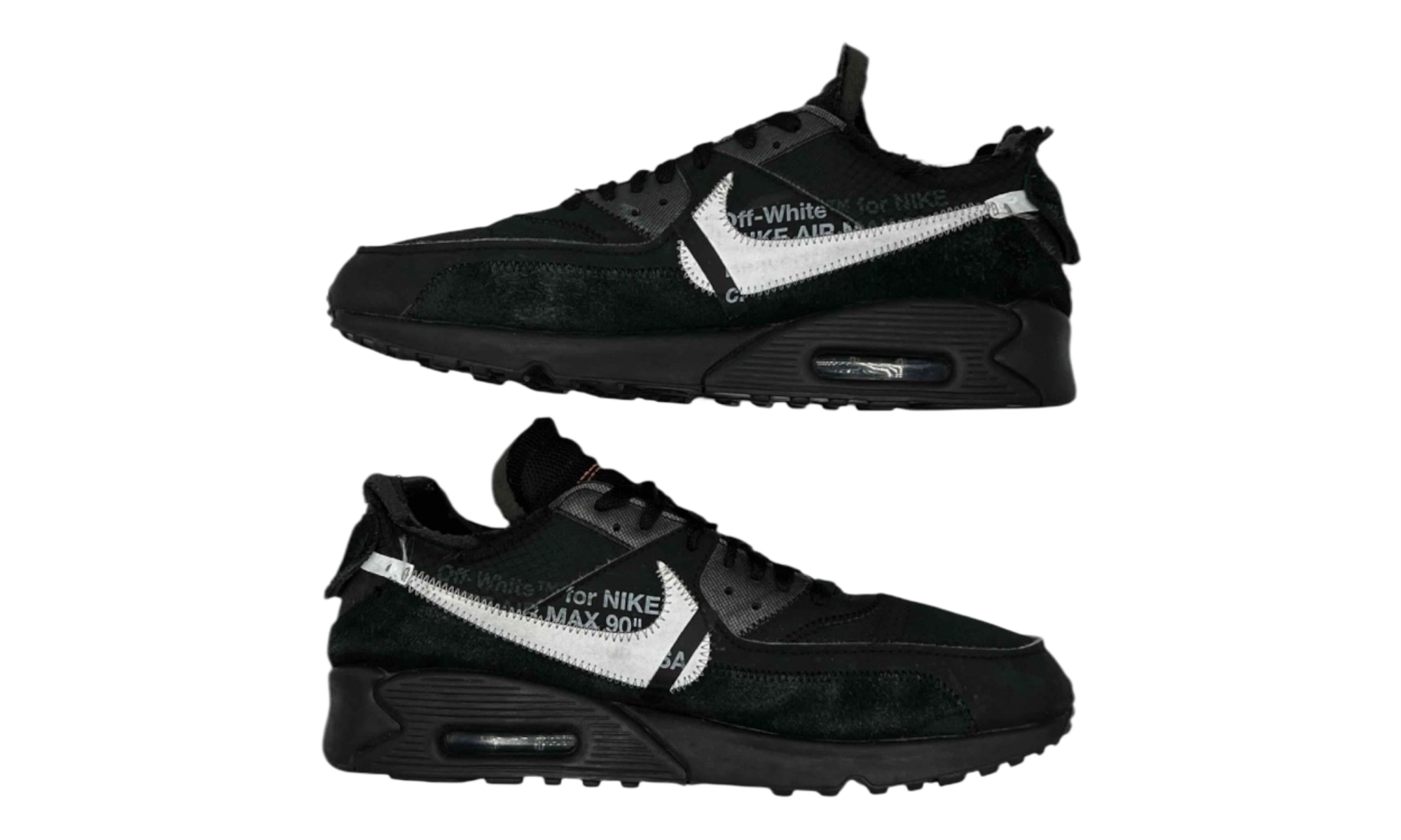 Nike Air Max 90 Off-White Black (PreOwned) (No Box)