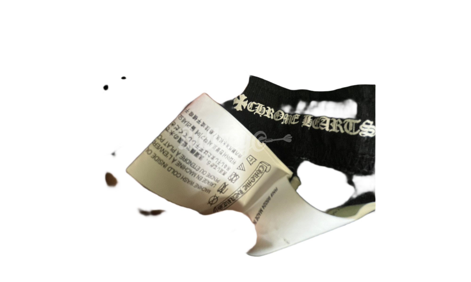 Chrome Hearts Horseshoe T-Bar Black Sweatpants