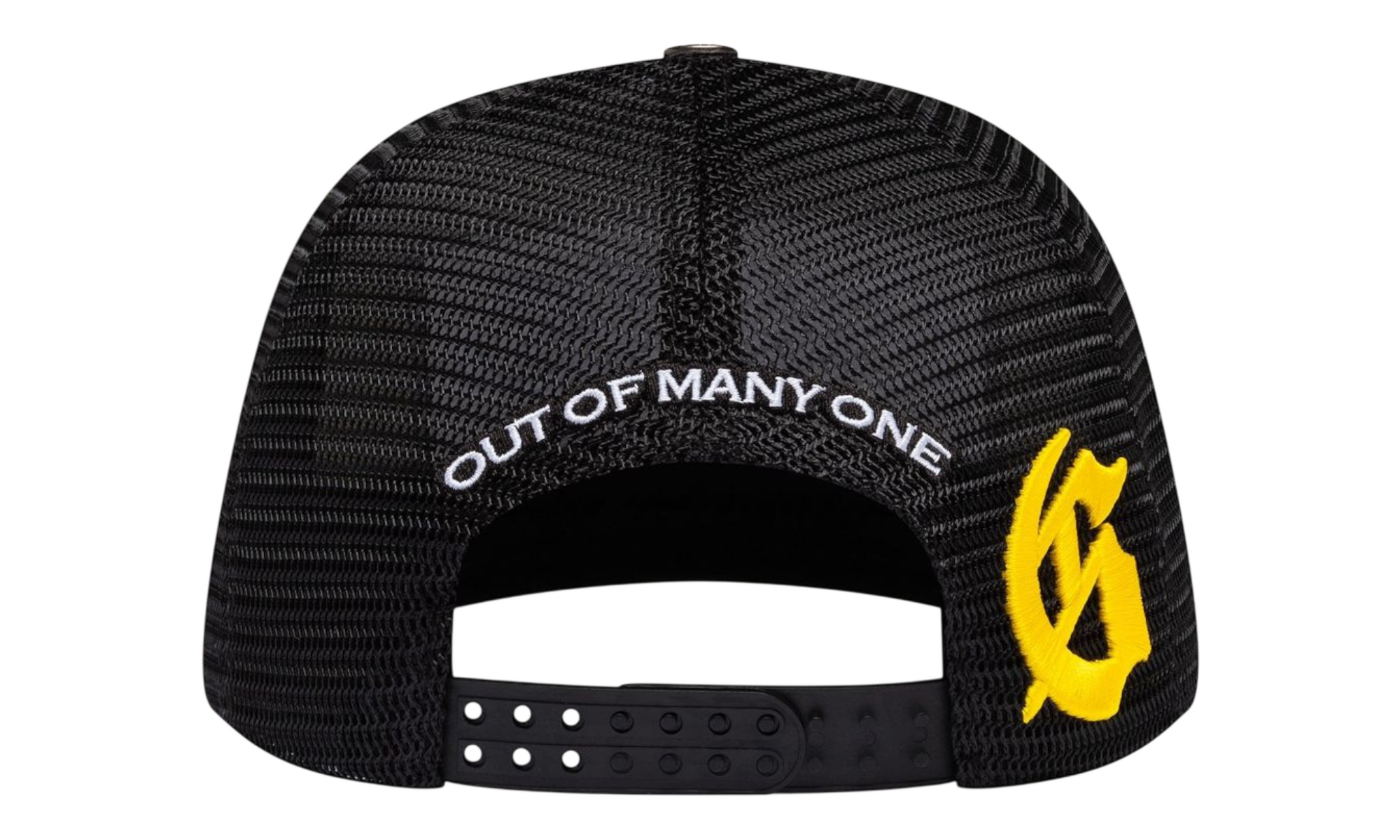 Godspeed E Pluribus Black/White Trucker