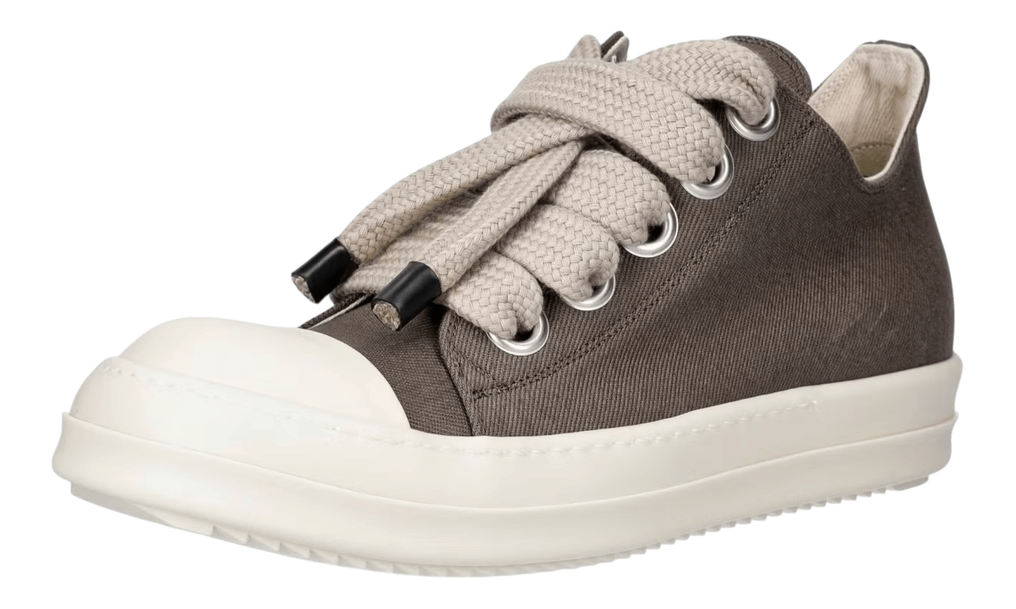 Rick Owens DRKSHDW Jumbolace Low Dust/Milk Sneakers