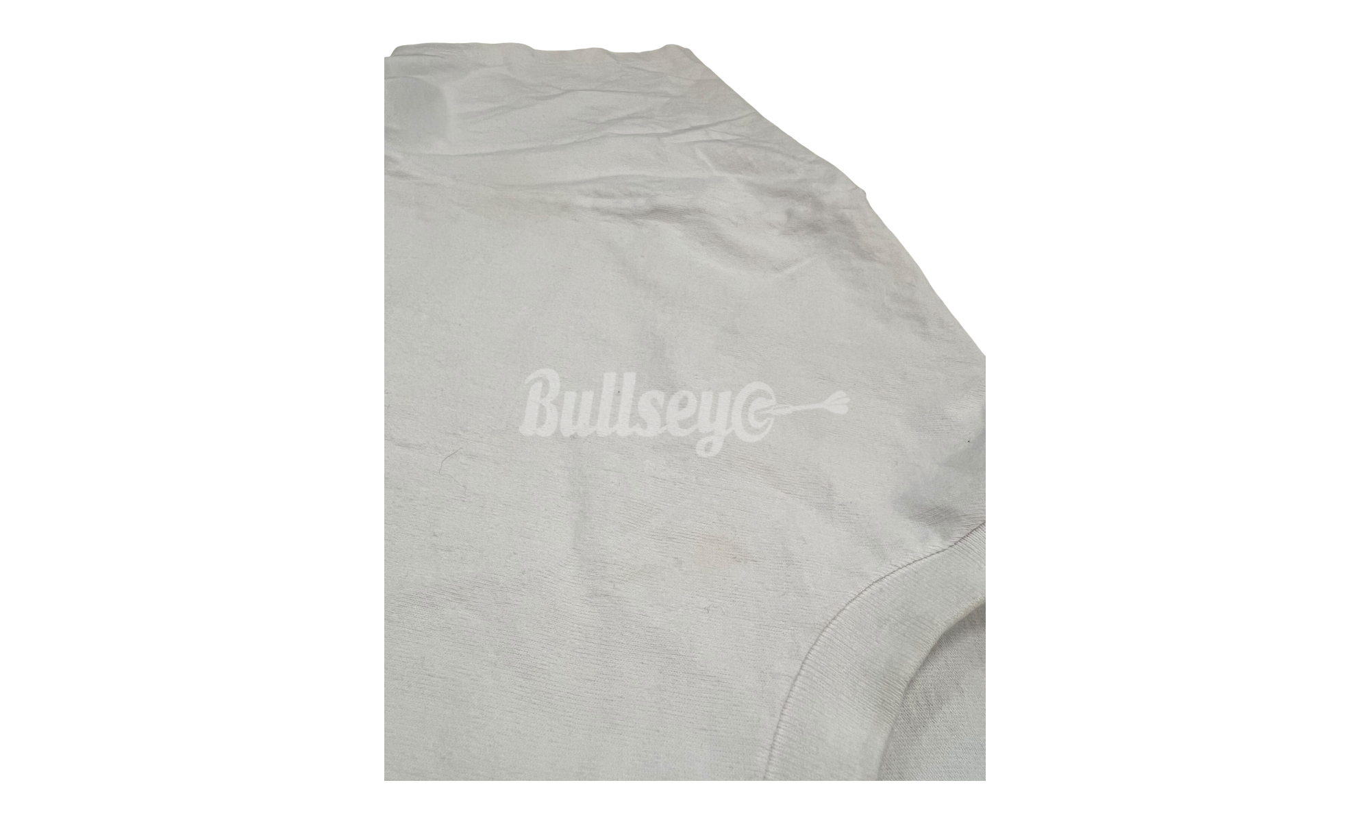 Bape Shark Zip Up Logo White T-Shirt (PreOwned)