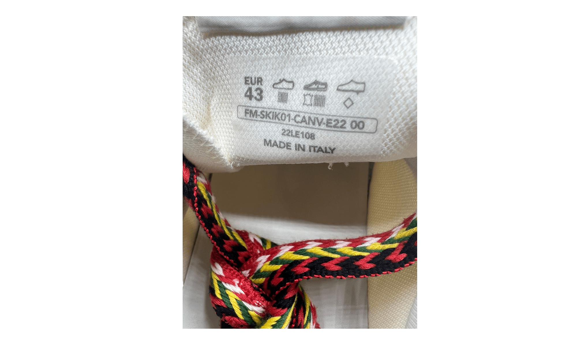 Lanvin Curbies Low "White" (PreOwned)