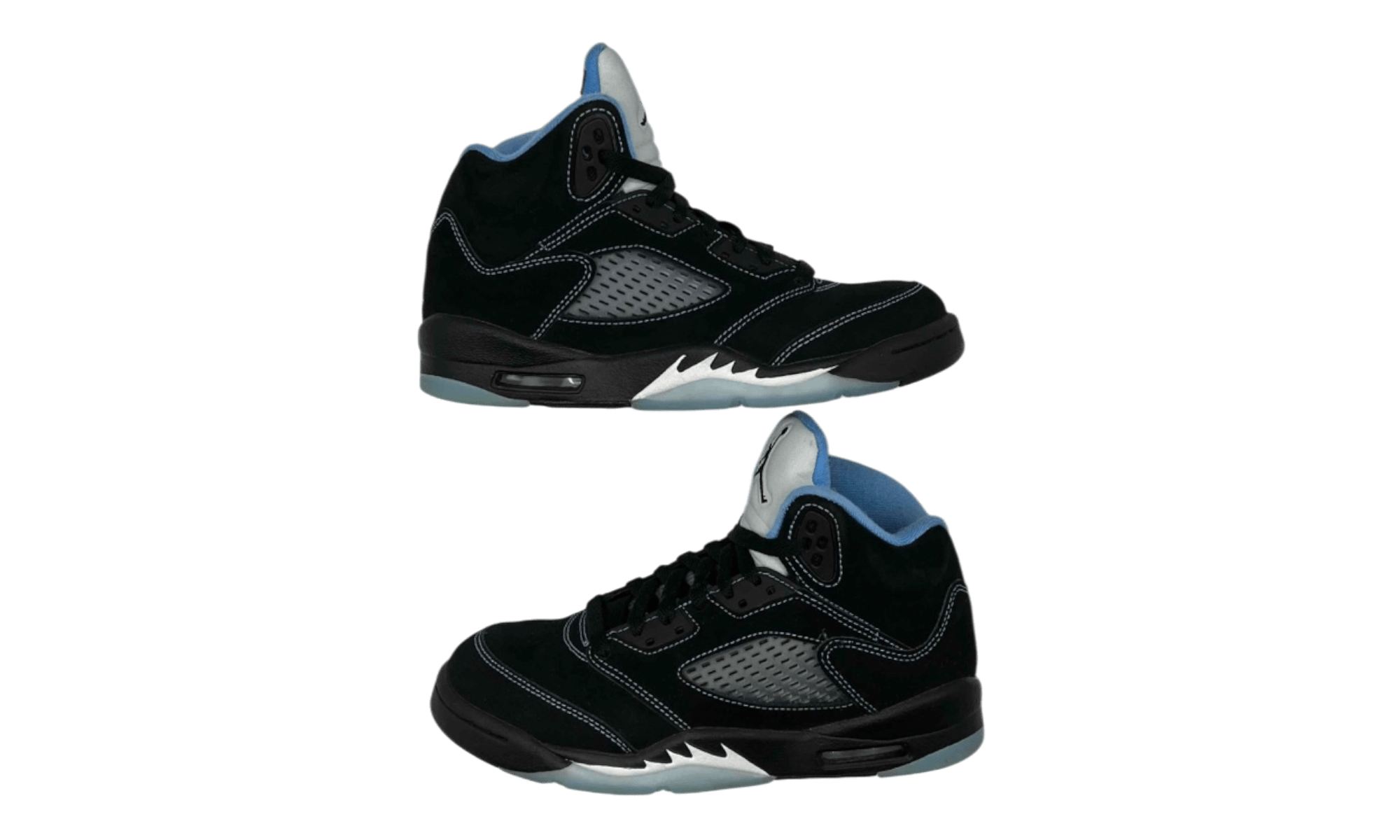 Jordan 5 Retro Black University Blue (2026) (GS) (PreOwned) (No Box)