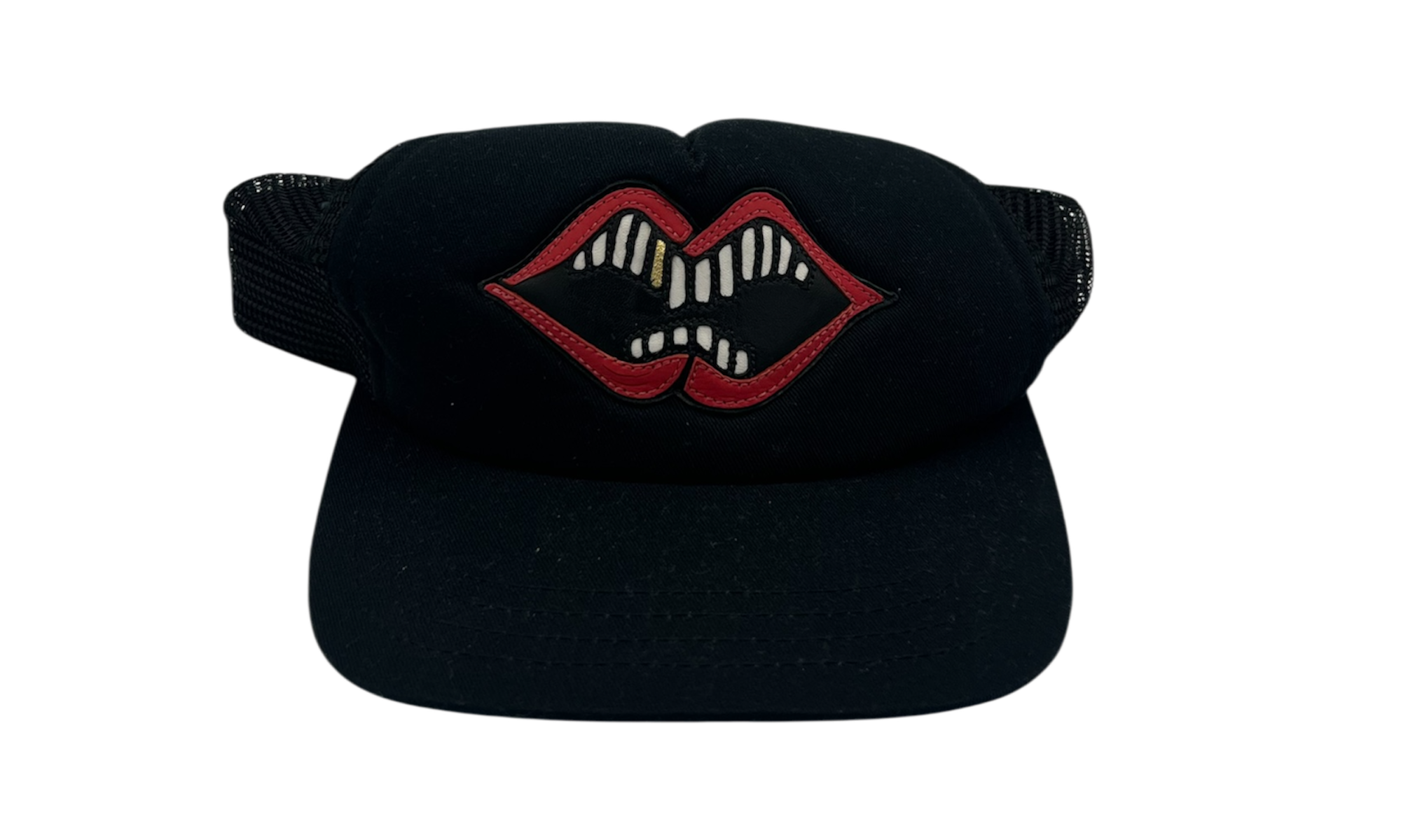 Chrome Hearts Matty Boy Chomper Black Trucker Hat (PreOwned)