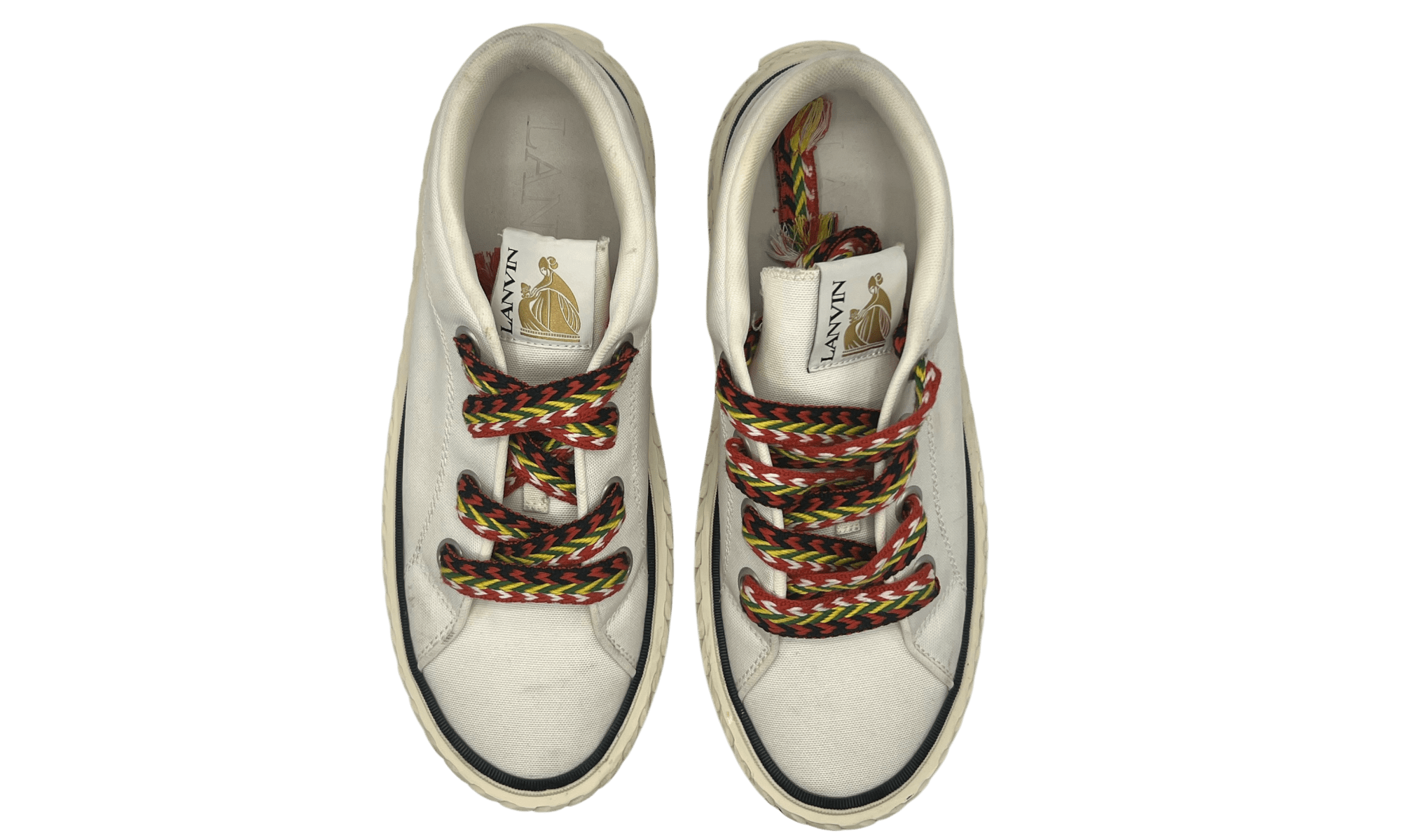 Lanvin Curbies Low "White" (PreOwned)
