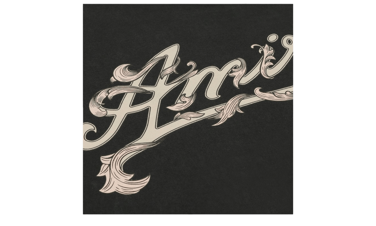 AMIRI Filigree Tee Black