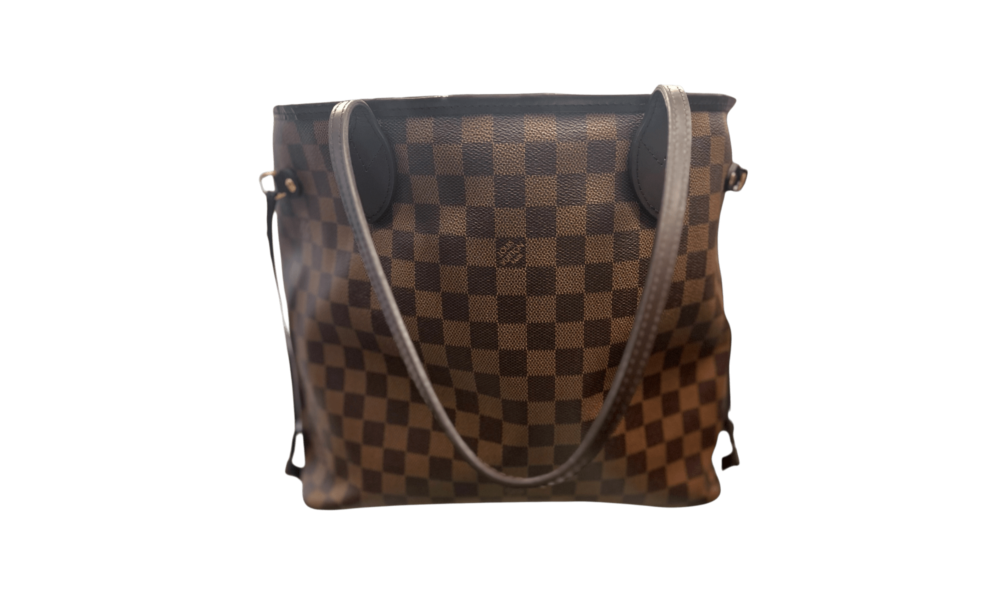 Louis Vuttion Neverfull MM Damier Brown Tote Bag (PreOwned)