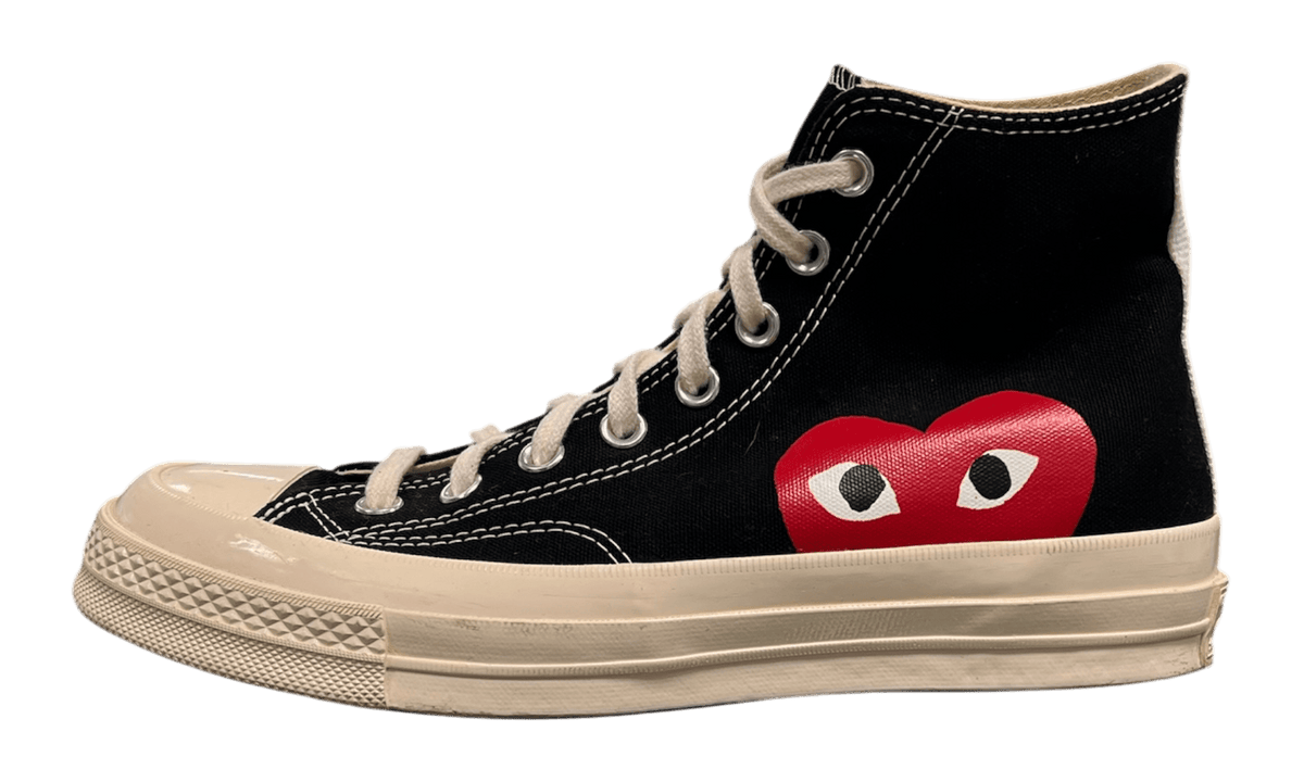 Converse Chuck Taylor All Star 70 Hi Comme des Garcons PLAY Black (PreOwned) (No Box)